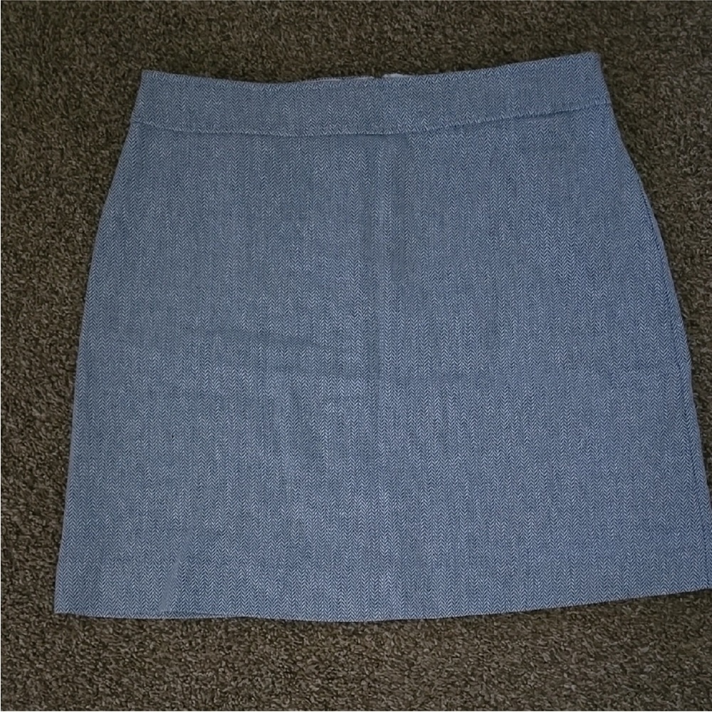J. Crew Hayden Herringbone Skirt 14